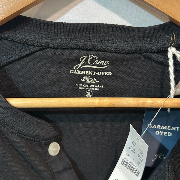 JCrew Men’s Black Long Sleeve Shirt, Size XL - Picture 2 of 6